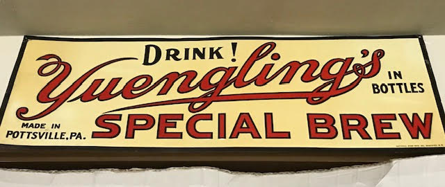 Yuengling's Beer Sign